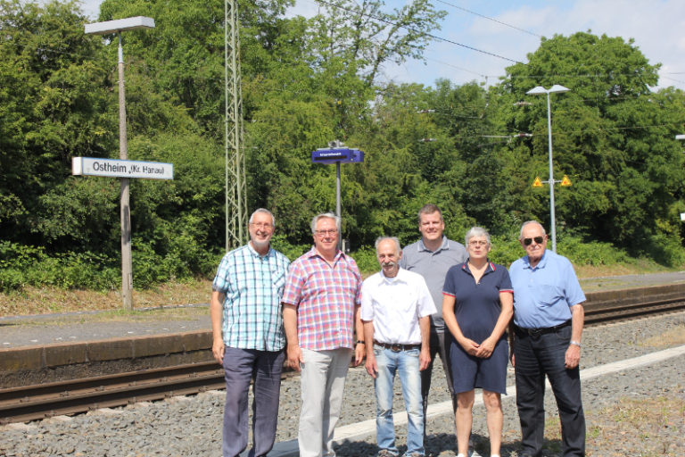 CDU Ostheim freut sich auf den neuen Bahnhofsvorplatz